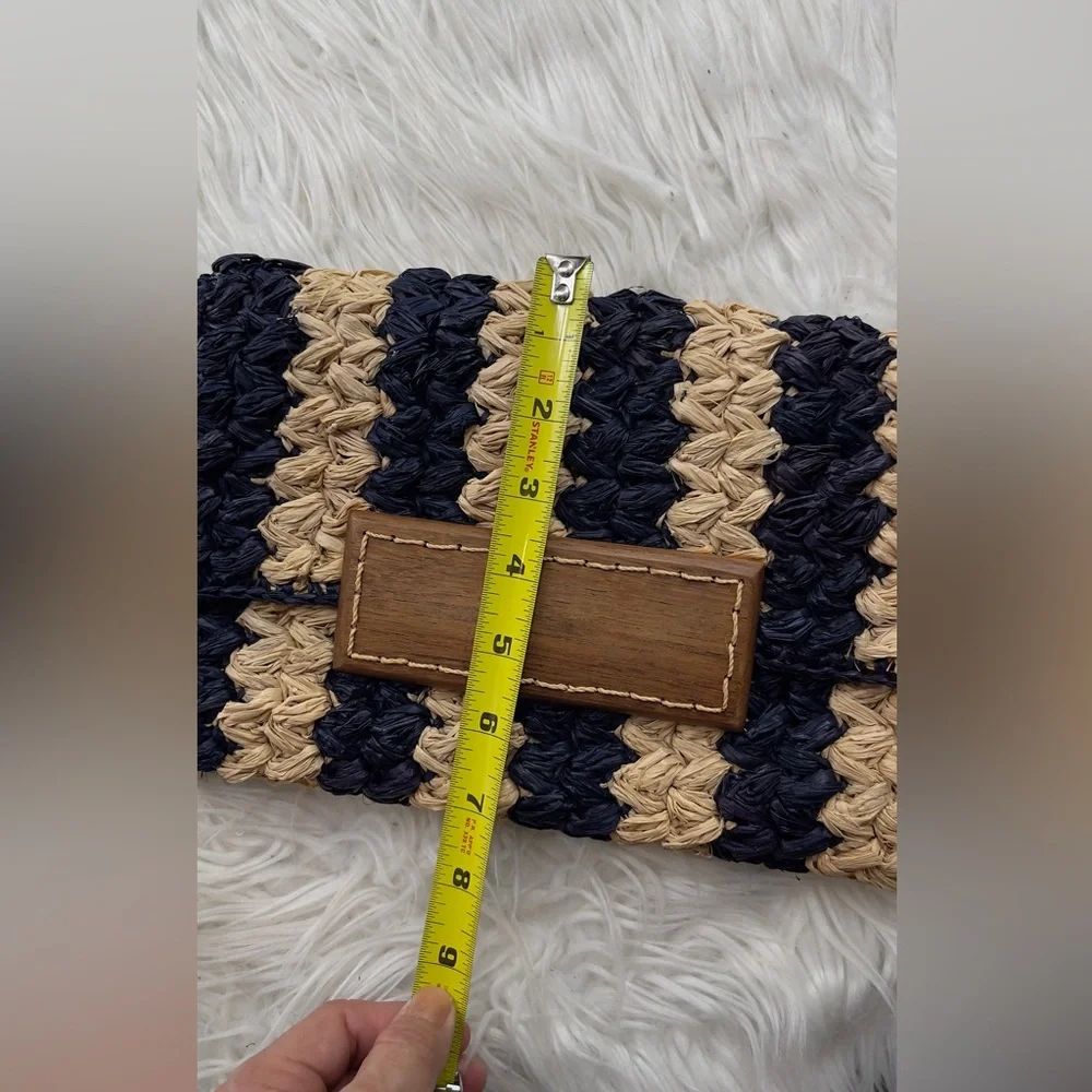 Elegant Blue and Tan Woven Phone Case